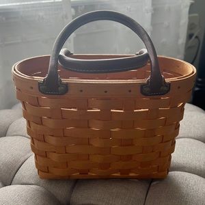 Longaberger 2001 Small Boardwalk Basket
